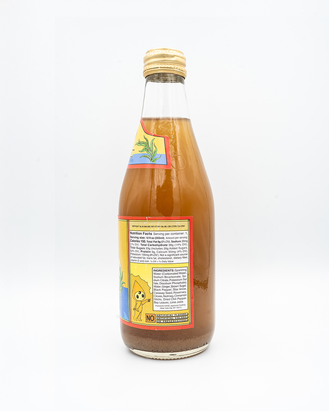 Homemade Ginger Ale (12 Pack)